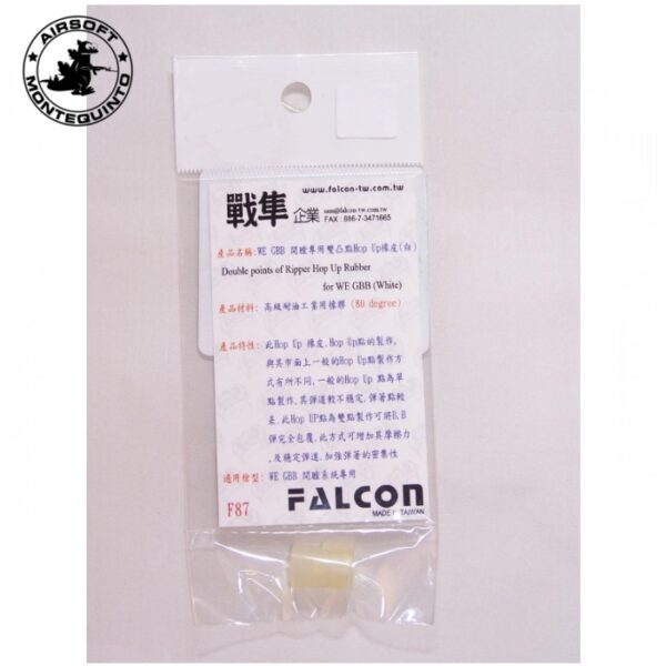 GOMA DE HOP UP F87 PARA WE GAS BLOWBACK 80º - FALCON