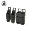 SET PORTACARGADOR RIGIDO M4 + 2 PISTOLA NEGRO - ACM