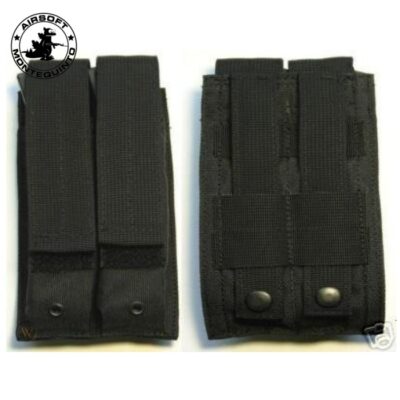 PORTACARGADOR DOBLE MP5 NEGRO - ACM