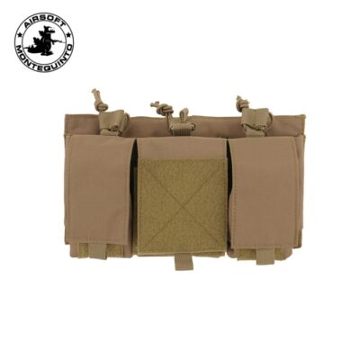 VPORTA CARGADOR TRIPLE 7.62 TAN - ACM