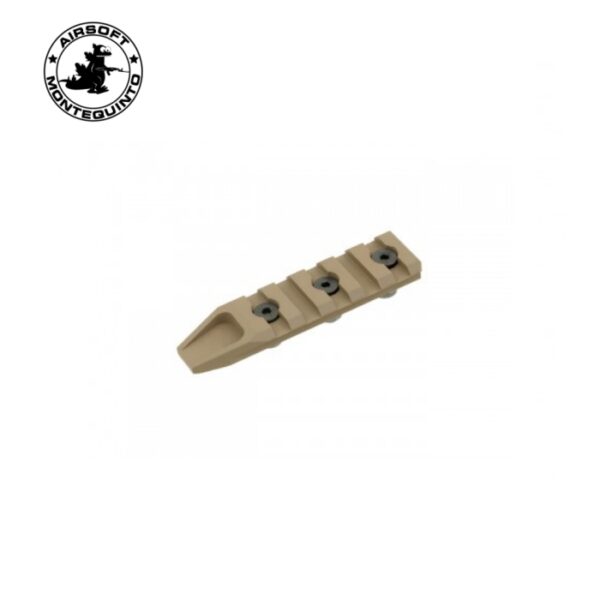 RAIL KEYMOD 5 HUECOS TAN - ACM