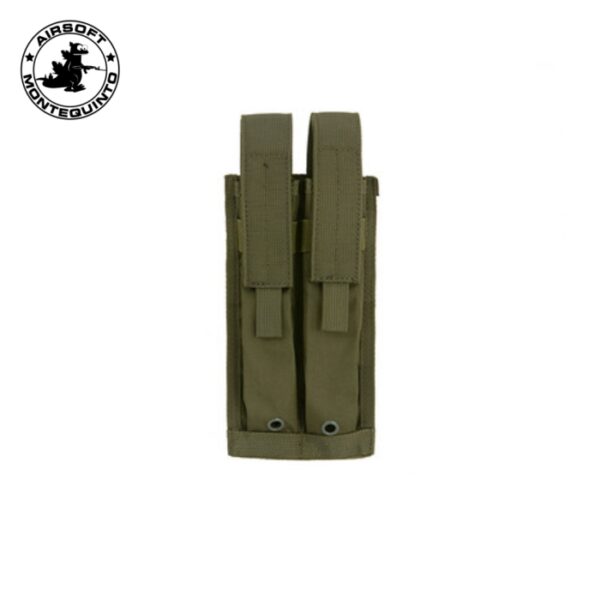 PORTACARGADOR DOBLE P90 / MP7 / UMP VERDE - ACM