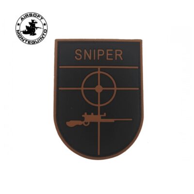 PARCHE SNIPER NEGRO / TAN - ACM