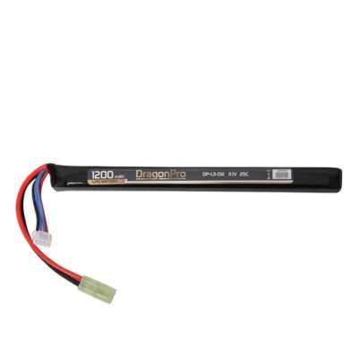 BATERÍA LIPO 11.1V 1200MAH 25C TIPO TUBO (DRAGONPRO)