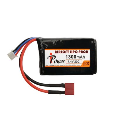 BATERÍA LIPO 7.4V 1300MAH 20C PETACA T-DEAN (IPOWER)