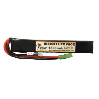 BATERÍA LIPO 7.4V 1300MAH 20C TUBO - IPOWER