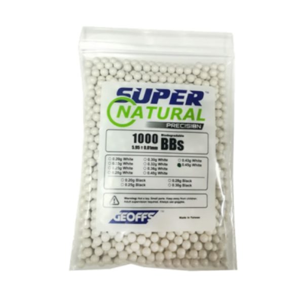 BOLSA 1000 BOLAS BIO 0.45G GEOFFS SUPER NATURAL