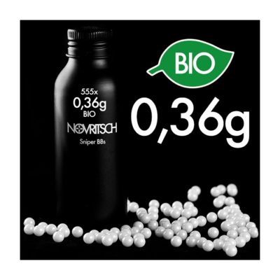 BOTE DE 555 BOLAS 0.36G BIO (NOVRITSCH)