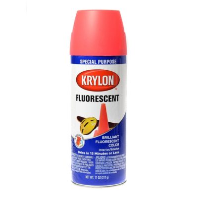 SPRAY NARANJA FLUORESCENTE (KRYLON)