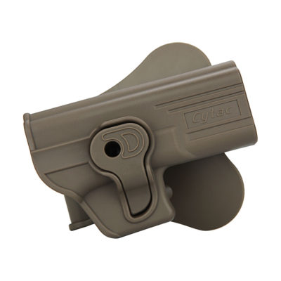 PISTOLERA RÍGIDA GLOCK TAN (CYTAC)