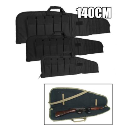 FUNDA DE TRANSPORTE 140CM NEGRA - MILTEC