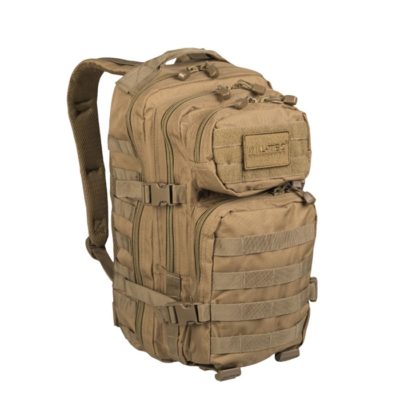 MOCHILA US ASSAULT TAN - MILTEC 20L