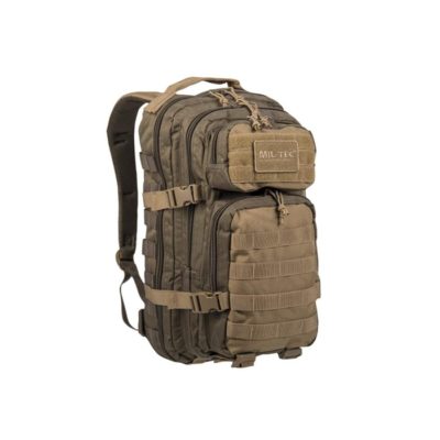 MOCHILA 20L US ASSAULT TAN-VERDE (MILTEC)