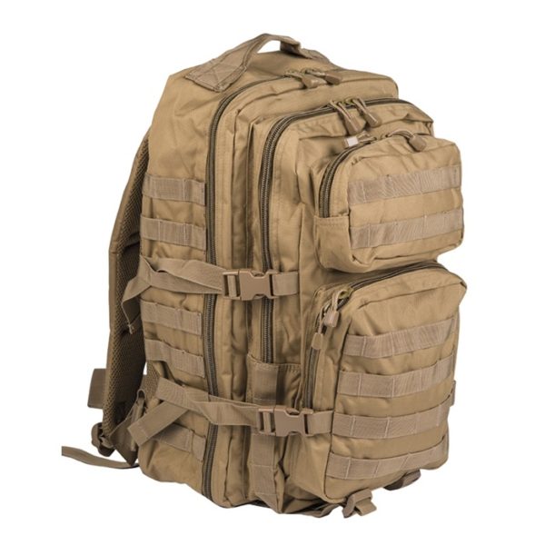 MOCHILA US ASSAULT 36L TAN MILTEC