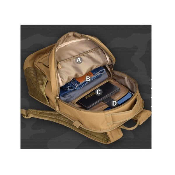 MOCHILA AIRBORNE 36-55L TAN (ACM)