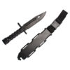 CUCHILLO BAYONETA DE GOMA PARA M4/M16 NEGRO (ACM)