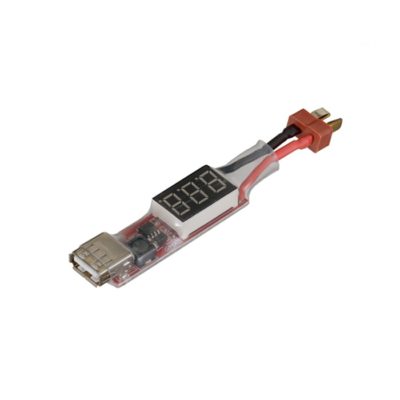 ADAPTADOR BATERÍA LIPO A USB - ACM