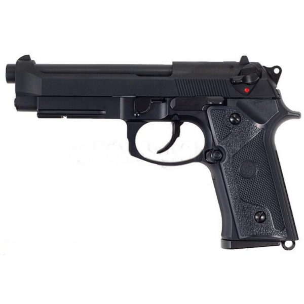 Pistola gas Hi-Capa 5.1 Negro / Rosa + punto rojo BDS Vorsk