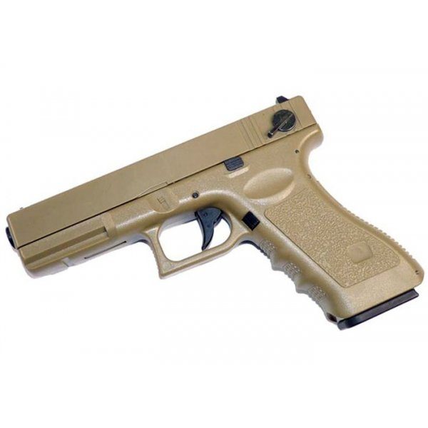 PISTOLA ELECTRICA CYMA CM132 CON MOSFET Y LI-PO VERSION BERETTA TAN  (CM132UPT) - Pistolas eléctricas - Tienda de Airsoft, replicas y ropa  militar con stock real .