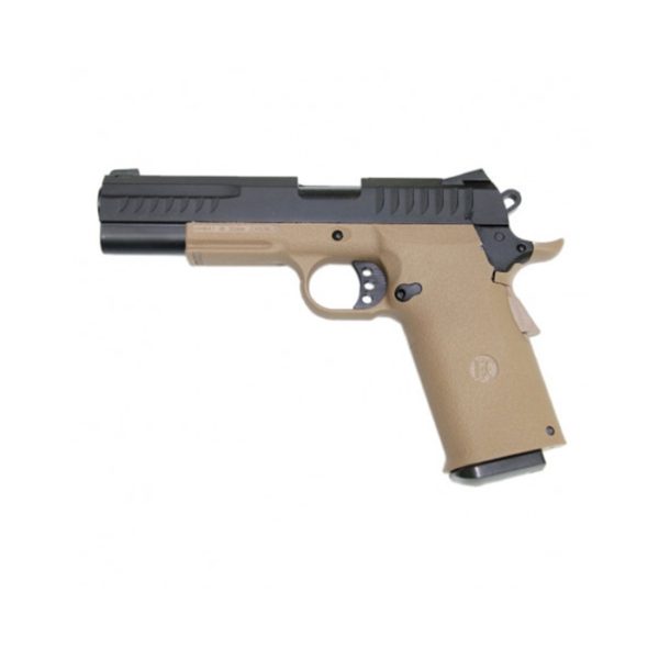 KP-08 HI CAPA FULL METAL GAS TAN (KJW)