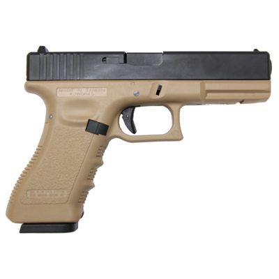 GLOCK 17 FULL METAL CO2 TAN (KJW)