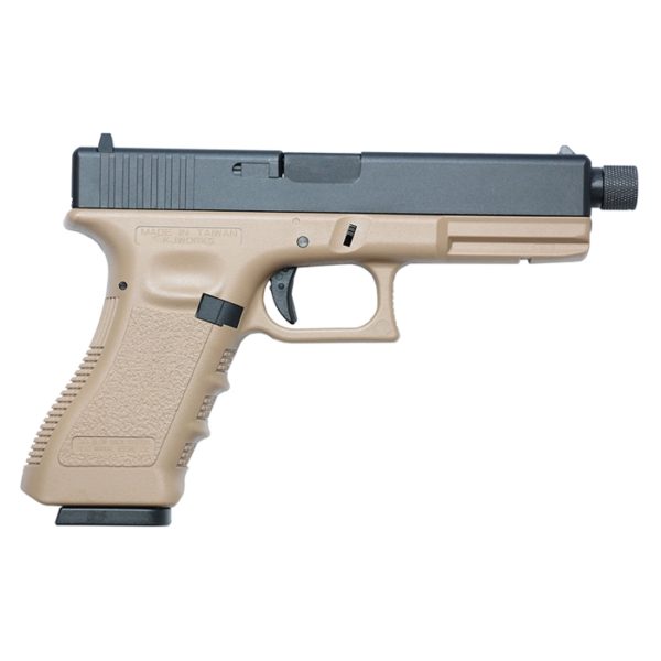 GLOCK 17 TBC FULL METAL CO2 TAN (KJW)