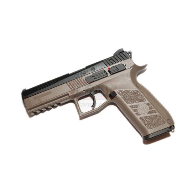 CZ P-09 FULL METAL CO2 TAN - KJW