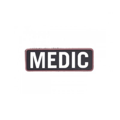 PARCHE PVC MEDIC NEGRO - ACM