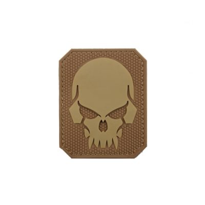 PARCHE PIRATE SKULL TAN - ACM