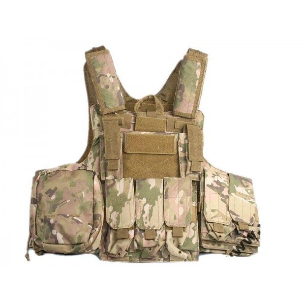 CHALECO TACTICO CIRAS MULTICAM