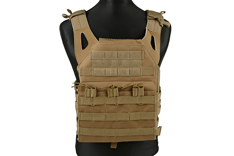 CHALECO TACTICO PLATE CARRIER PANEL DES. VERDE OD - Airsoft