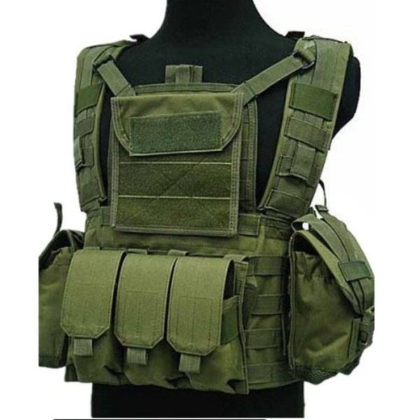 CHALECO SCOUT VEST PRO VERDE - ACM