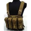 CHEST RIG 4 BOLSILLOS TAN - ACM