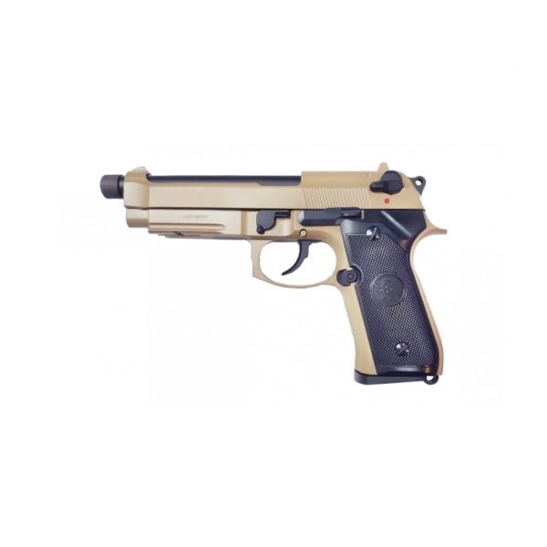 BERETTA M92 TBC TAN FULL METAL GAS - KJW