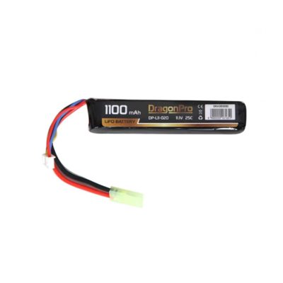 BATERÍA LIPO 11.1V 1100MAH 25C TUBO - DRAGONPRO