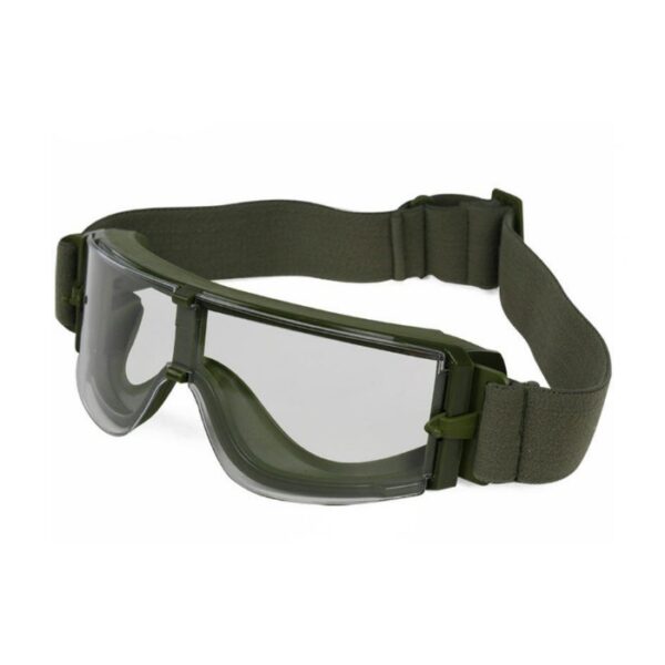 GAFAS X8000 ANTIVAHO VERDE TRANSPARENTES - ACM