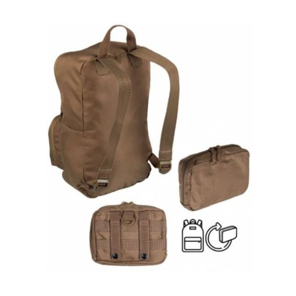 MOCHILA PLEGABLE 15L TAN - MILTEC