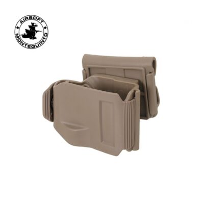 PISTOLERA DESENFUNDE RÁPIDO GLOCK TAN - ACM