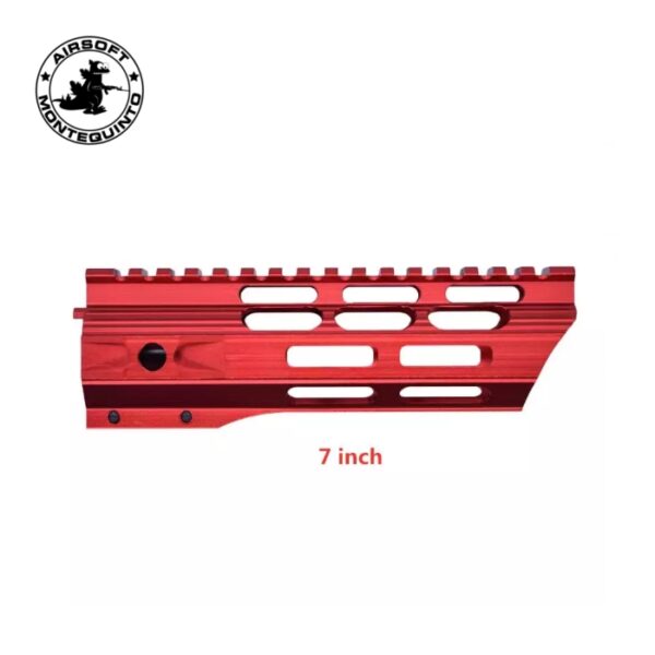 GUARDAMANOS M4 MLOK ROJO 7" - ACM