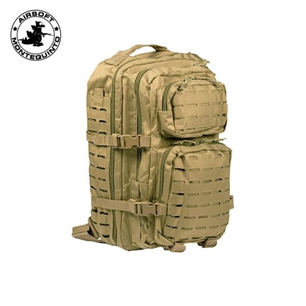 MOCHILA ASSAULT PACK LASER CUT 36L TAN - MILTEC