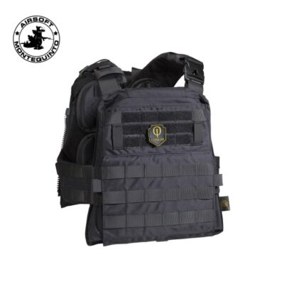 CHALECO CONQUER CVS PLATE CARRIER NEGRO - ACM