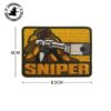 PARCHE BORDADO SNIPER (ACM)