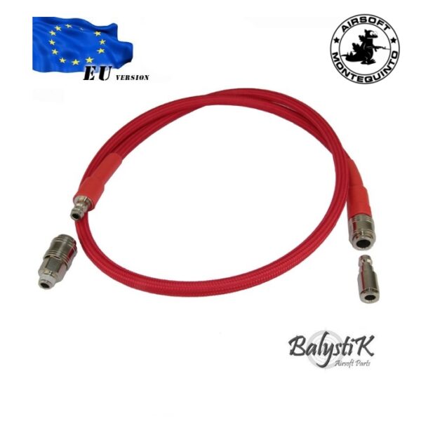 MANGUERA PRESIÓN HPA TIPO EU ROJA – BALYSTIK