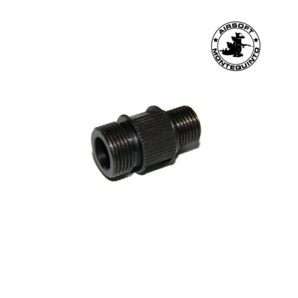 ADAPTADOR SILENCIADOR PISTOLAS WE ROSCA 10.9MM - SHS