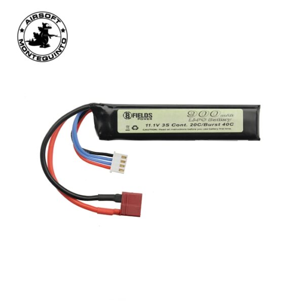 BATERÍA LIPO 11.1V 900MAH 20C T-DEAN - 8FIELDS