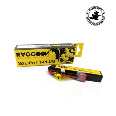 BATERÍA PRO LIPO 11.1V 1100MAH 25C TUBO - RACCOON