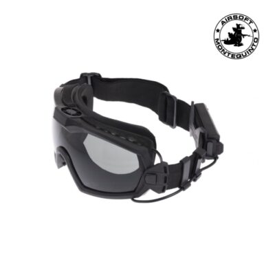 GAFAS ANTIVAHO CON VENTILADOR NEGRA - FMA