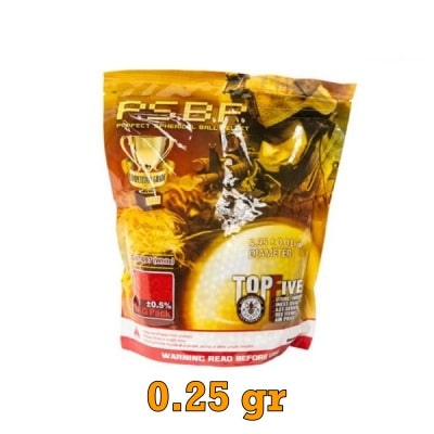 Bolas PVC 0.25g